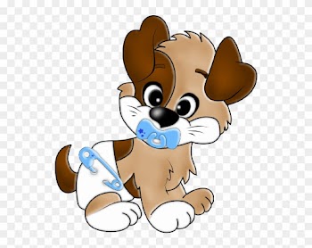 Cute Cartoon Puppys - Cute Baby Puppy Cartoon