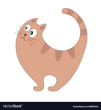 cute cat with stripes animal