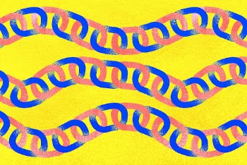 Cute chain pattern background, yellow | Free Photo - rawpixel