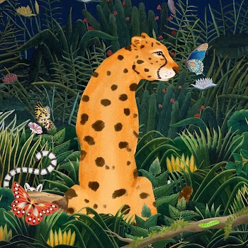Cute cheetah background, jungle wildlife | Free Photo Illustration - rawpixel