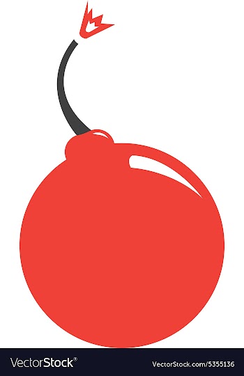 Cute Cherry Bomb vector image