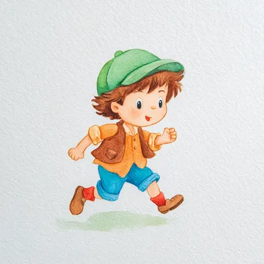 Cute Chibi Lampwick Character Illustration Cute Chibi Lampwick Character Illustration