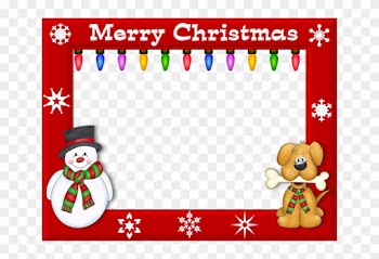 Cute Christmas Borders And Frames - Printable Christmas Picture Frames