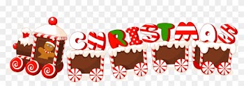 Cute Christmas Clipart - Merry Christmas Round Ornament