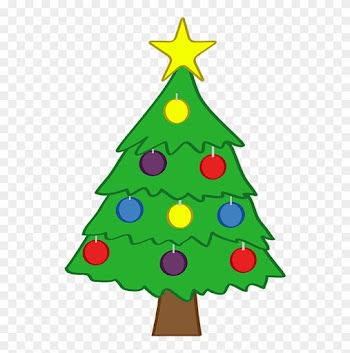 Cute Christmas Tree Clipart - Small Christmas Tree Clip Art