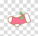 Cute Christmas xp, red and white Christmas ing illustration transparent background PNG clipart