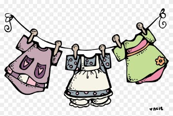 Cute Clothes Clipart Black And White - Melonheadz Baby