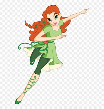 Cute Cosplay Material - Dc Superhero Girls Poison Ivy