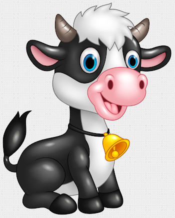 Cute Cow Cartoon PNG Clipart Image | Gallery Yopriceville - High ...