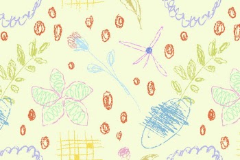 Cute crayon seamless pattern, colorful | Free PSD - rawpixel