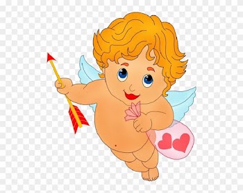 Cute Cupid Clip Art - Cupids Girl Clipart