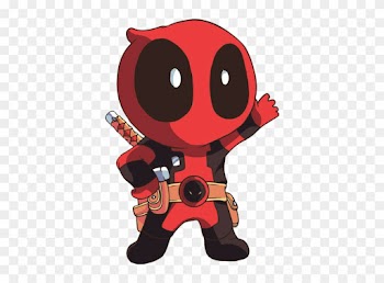 Cute Deadpool Chibi Png - Deadpool Chibi Drawing