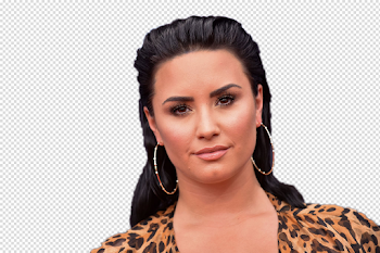 Cute Demi Lovato PNG Background Image