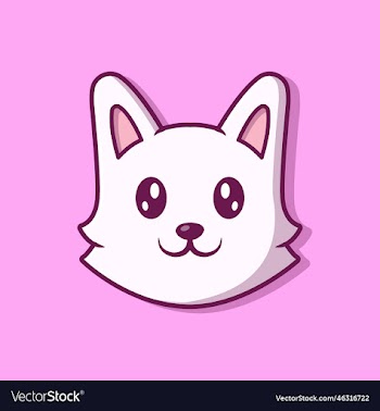 cute dog face cartoon