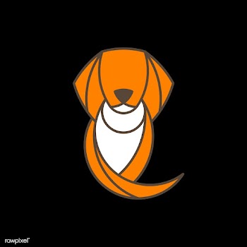 Cute dog geometrical animal vector | Free stock vector - 520854