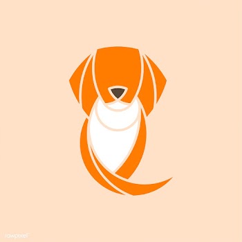 Cute dog geometrical animal vector | Free stock vector - 520883