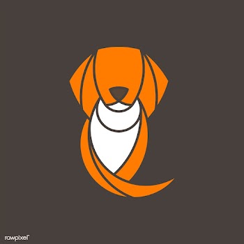 Cute dog geometrical animal vector | Free stock vector - 520940