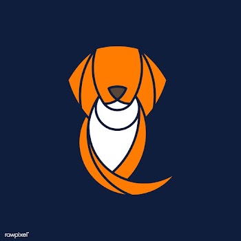 Cute dog geometrical animal vector | Free stock vector - 520943