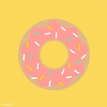 Cute donut doughnut | Free stock vector - 251199