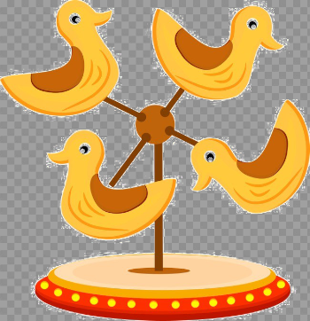 Cute Duck PNG Image Background
