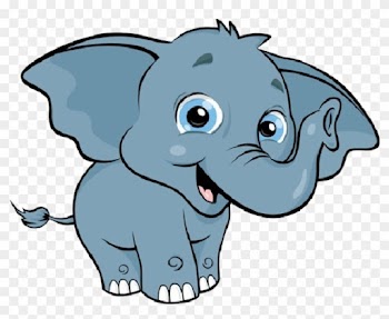 Cute Elephant Clipart Ba Elephant Cartoon Ba Elephant - Elephant Clipart