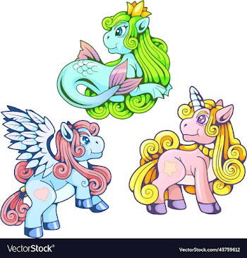 cute fairy ponies