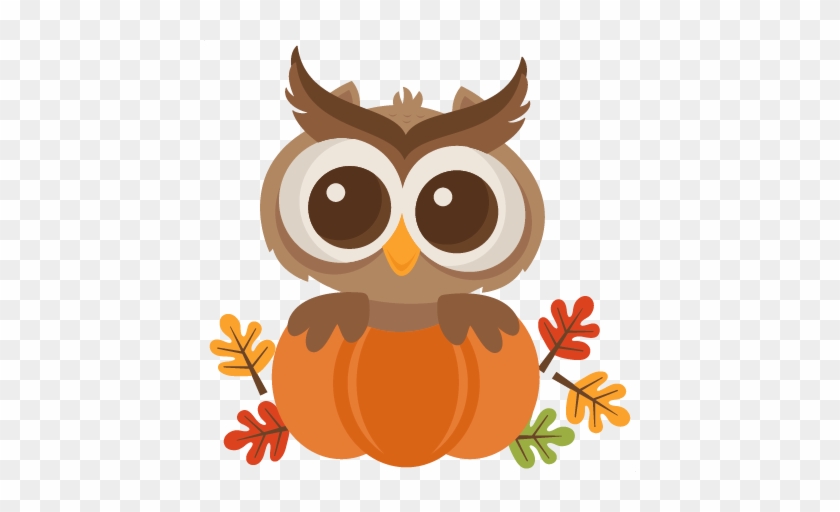 Cute Fall Clipart - Fall Owl Clip Art