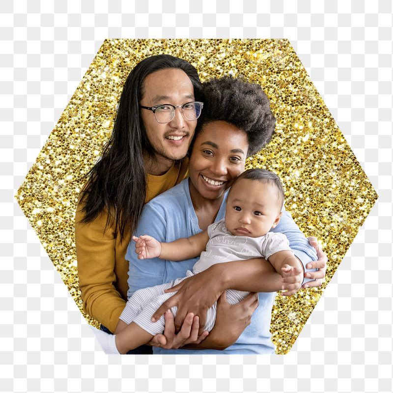 Cute family png badge sticker, | Free PNG - rawpixel