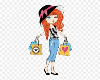 Cute Fashion Girl Vector