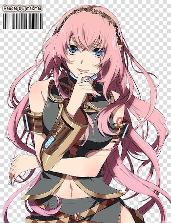 Cute, female anime character transparent background PNG clipart