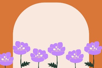 Cute flower frame background, beige | Free Photo - rawpixel