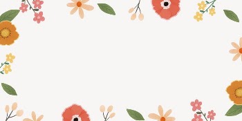 Cute flower frame desktop wallpaper | Free Photo - rawpixel