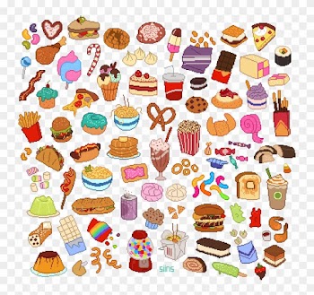 Cute Food Wallpaper - Cute Notebooks With Food