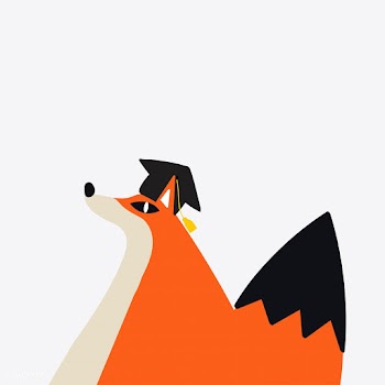 Cute fox in s cartoon style vector | Free stock vector - 477038