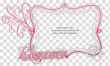 Cute Frames, rectangular ornate red border illustration transparent background PNG clipart