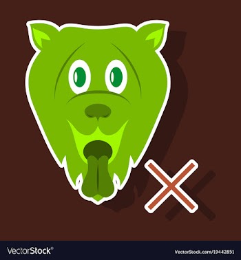 Cute funny cartoon dog puppy pet furry human vector image