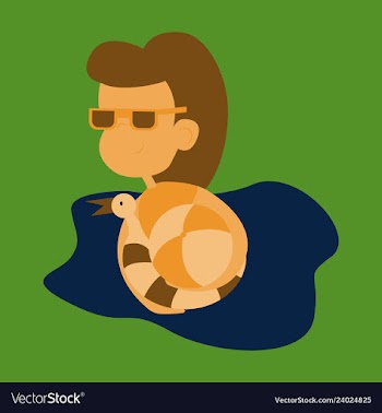 Cute funny girl in a rubber swimming cap is vector image