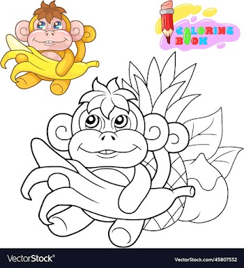 cute funny monkey