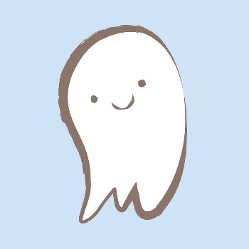 Cute ghost sticker, pastel doodle | Free Vector Illustration - rawpixel
