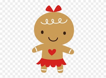 Cute Gingerbread Cliparts - Clip Art Gingerbread Girl