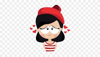 Cute Girl Stickers Messages Sticker-1 - Cute Girl Png Sticker