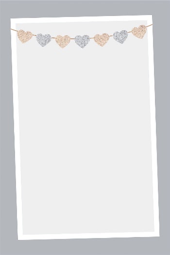 Cute glitter party decoration frame | Free Vector - rawpixel