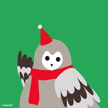 Cute gray owl wildlife cartoon  vector | Free stock vector - 477174