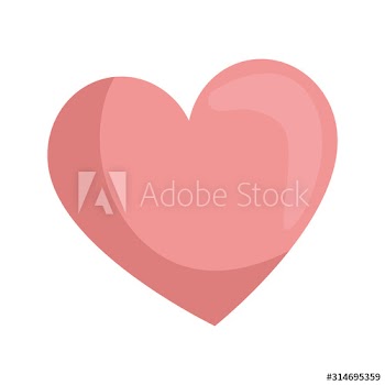 cute heart love design