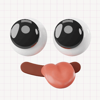 Cute hungry face, 3D rendering | Free Photo - rawpixel