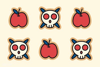 Cute icon stickers | Free stock vector - 892994