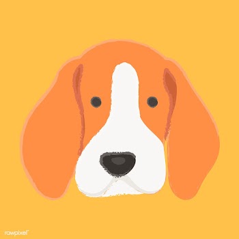 Cute illustration of a beagle dog | Free stock vector - 60440
