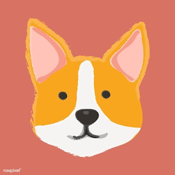 Cute illustration of a corgi dog | Free stock vector - 60686