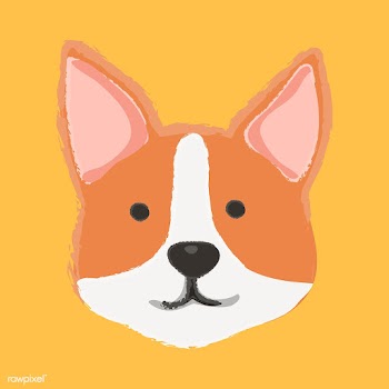 Cute illustration of a corgi dog | Free stock vector - 60739