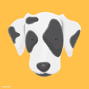 Cute illustration of a dalmatian dog | Free stock vector - 60441